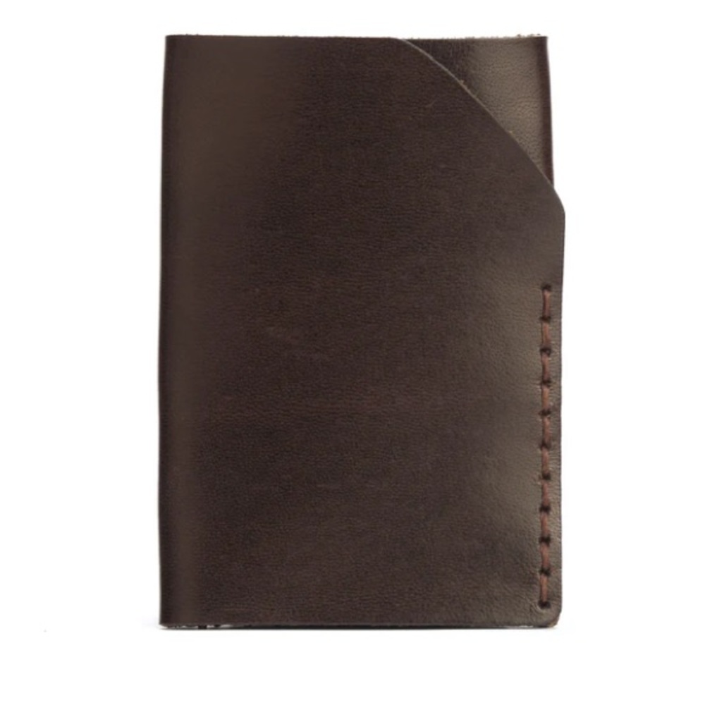 NIB Ezra Arthur handmade leather card holder
